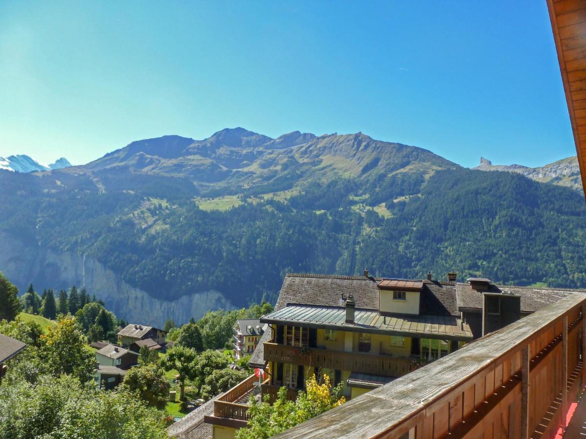 Apartment Roossihuus By Interhome Wengen Exterior foto