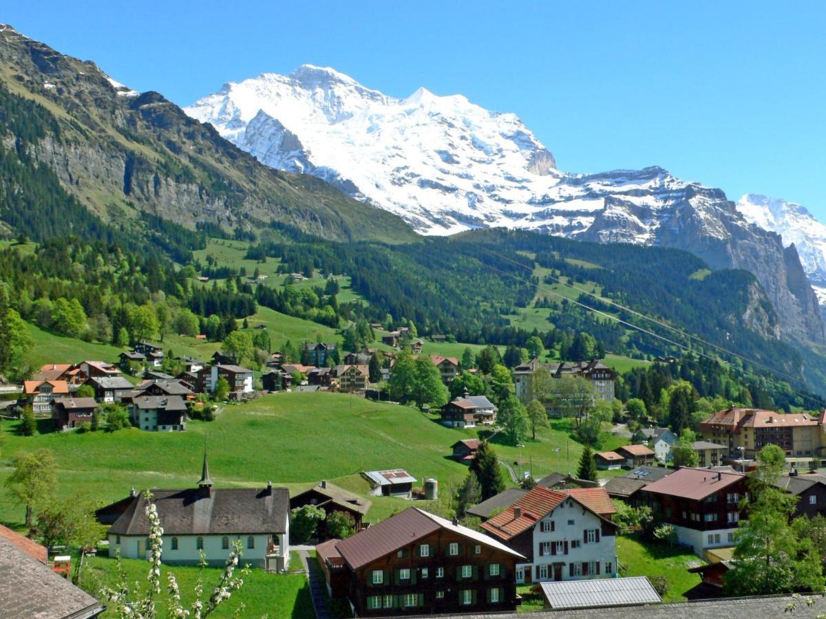 Apartment Roossihuus By Interhome Wengen Exterior foto