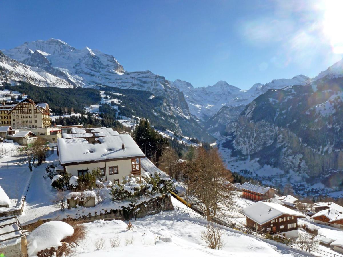 Apartment Roossihuus By Interhome Wengen Exterior foto